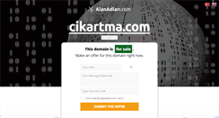 Desktop Screenshot of cikartma.com